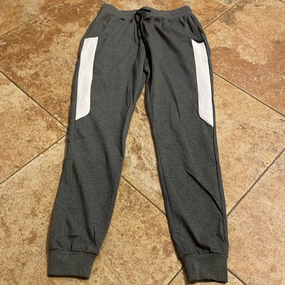 NWOT Deyeek Mens Tear Away Snap Closure track Pants elastic waistband Size M